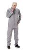 60s Grey Suit Doctor Evil Costume